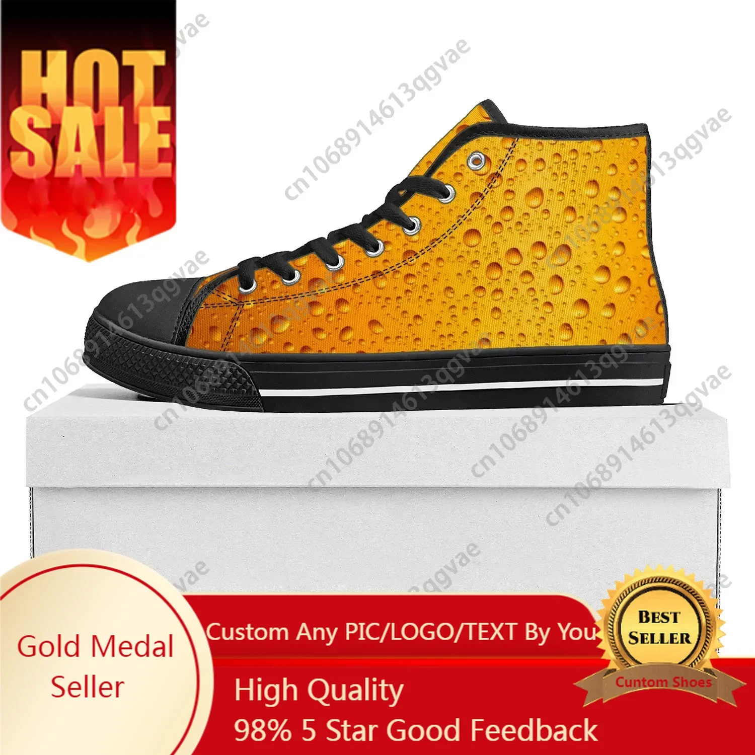 Beer & Wine Grab - Beer Zapatillas Unisex de Lona con