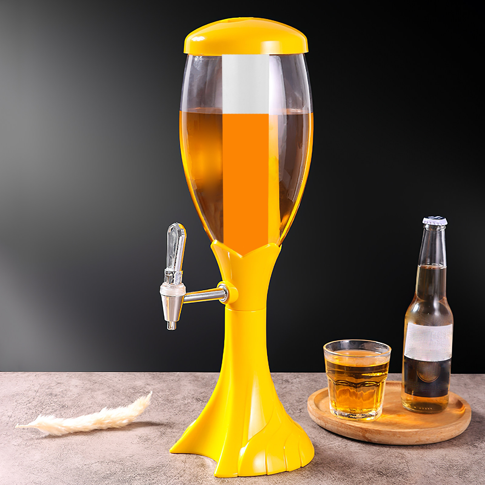 Wine Beer Drink - Torre de hielo para bebidas, cerveza,