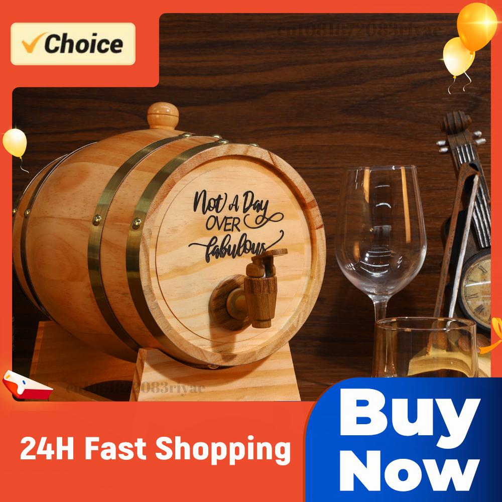 Barril de whisky grabado de 3L - Wine Beer Rum reseña y precio