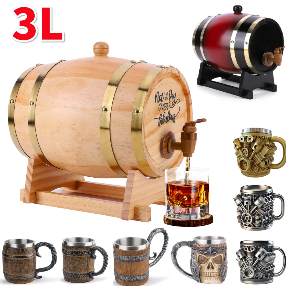 Barril de whisky de madera de  - Wine Beer Rum reseña y precio