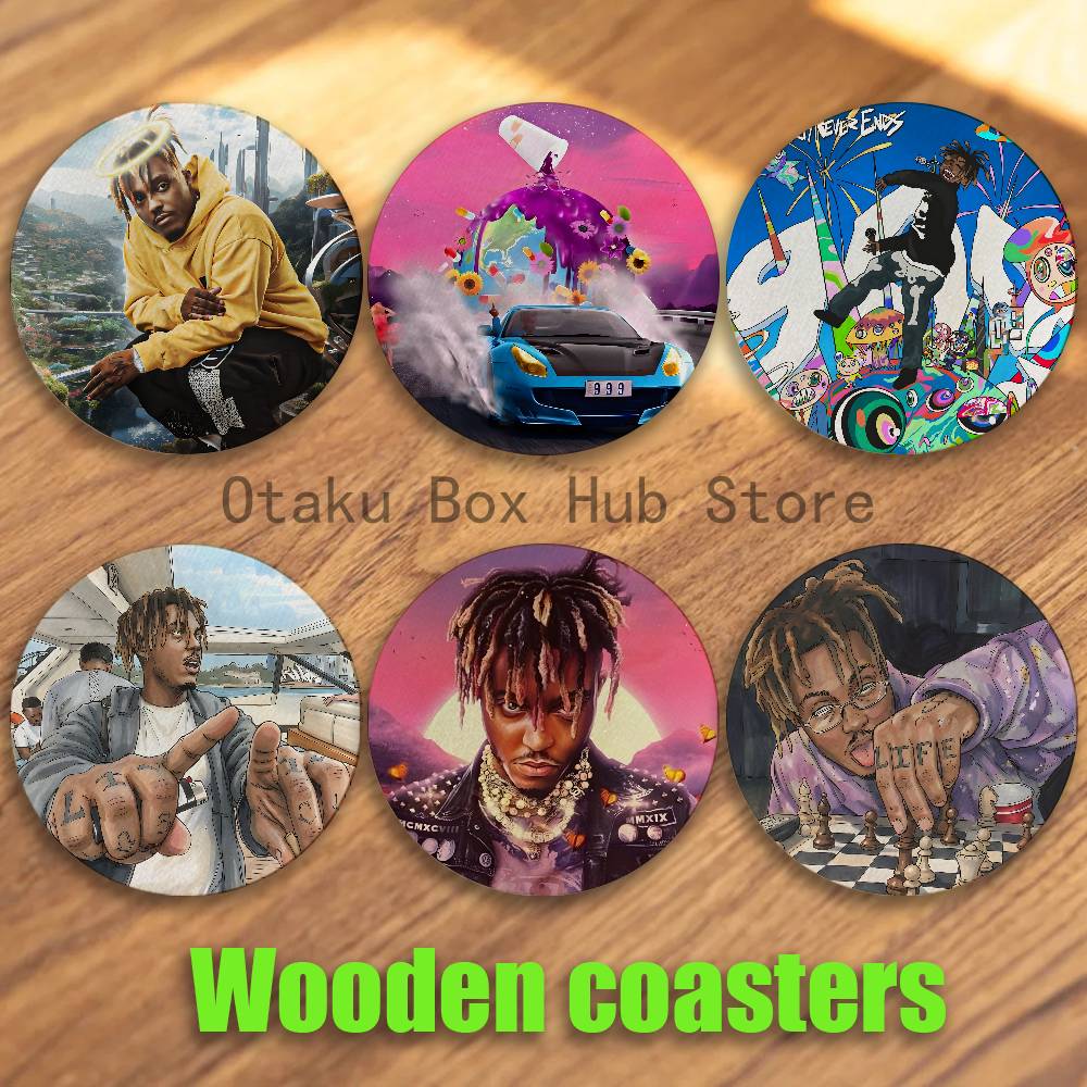 Posavasos Redondo de Madera co - Wine Beer Juice reseña y precio