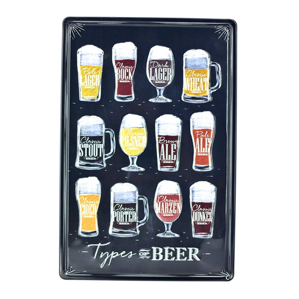Letrero Decorativo Moderno con - Wine Beer Difference reseña y precio