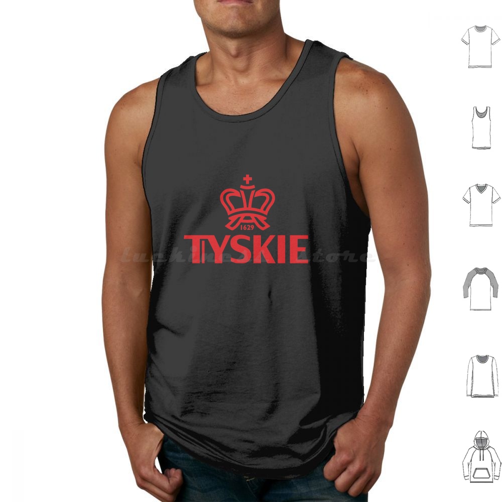 Camisetas sin mangas Tyskie co - Wine Beer Rum reseña y precio