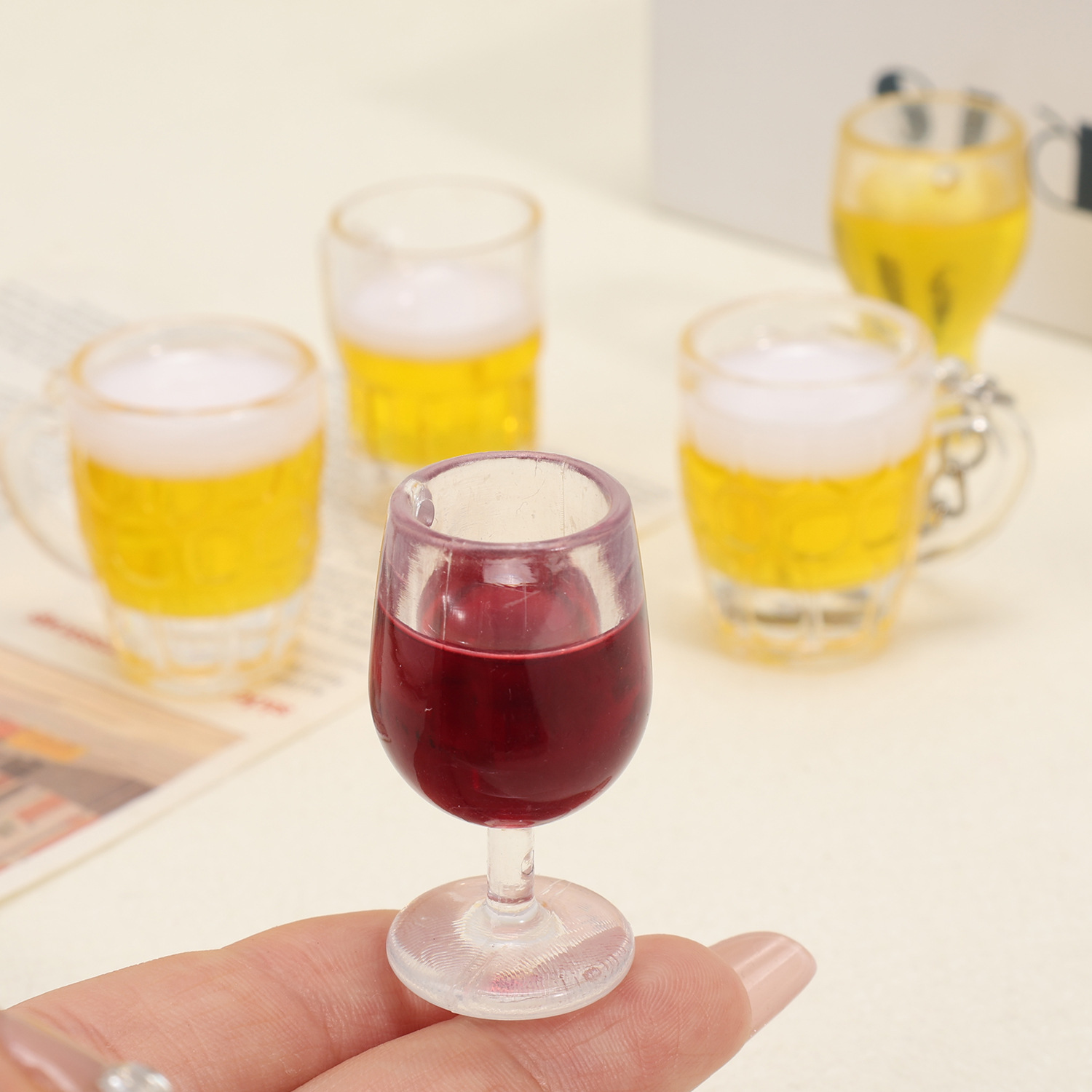 Mini copa de vino tinto de 3 c - Wine Beer Drink reseña y precio