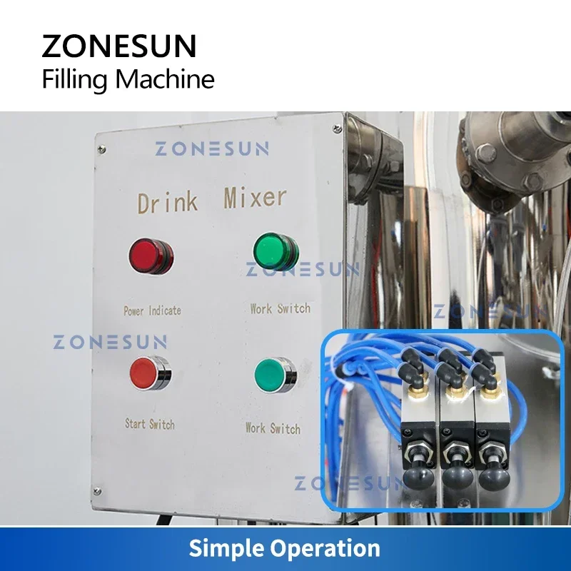 ZONESUN-máquina de llenado iso - Wine Beer Drink reseña y precio