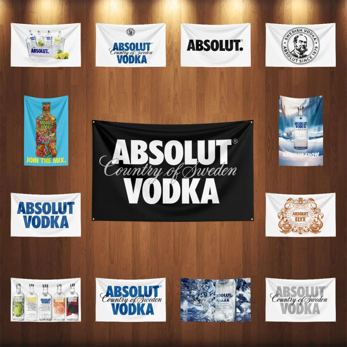 Bandera de vodka A-Absolut de  - Wine Beer Rum reseña y precio